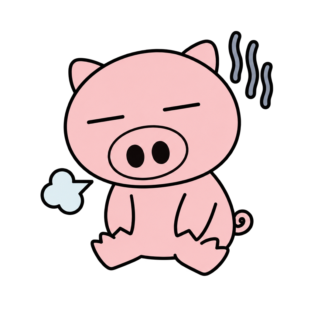 つかれたぶぅ